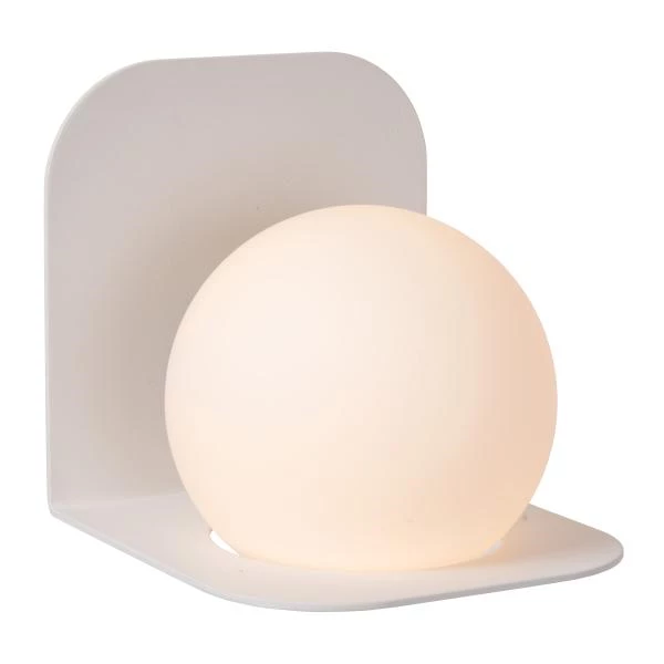 Lucide DAVY - Wandleuchte Badezimmer - 1xG9 - IP44 - Weiß - detail 1